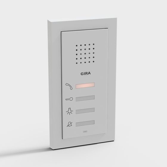 GIRA Smart Doorbell 3D Model Design