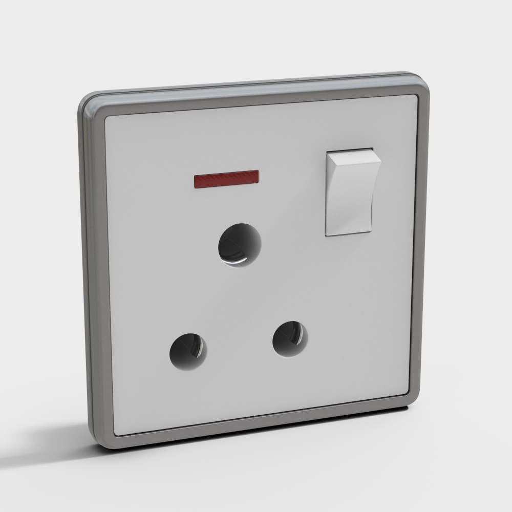Modern switch-socket