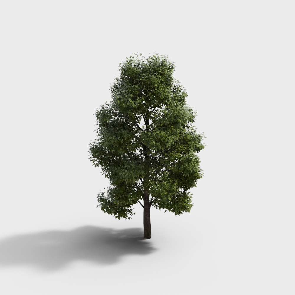 arbres de paysage verts modernes