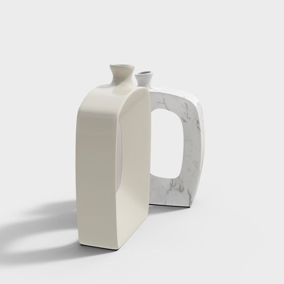 Urban Minimalist Vase 3D model