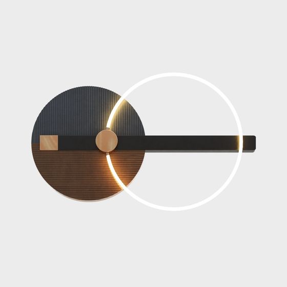 Dance of Light 3D model Art Lamp