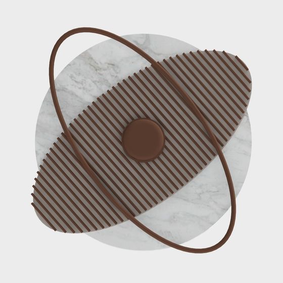 Streamlined Art Low-Polygon 3D model