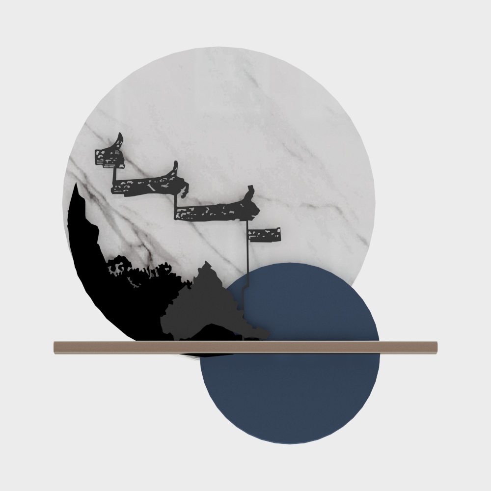 New Chinese round wall pendants