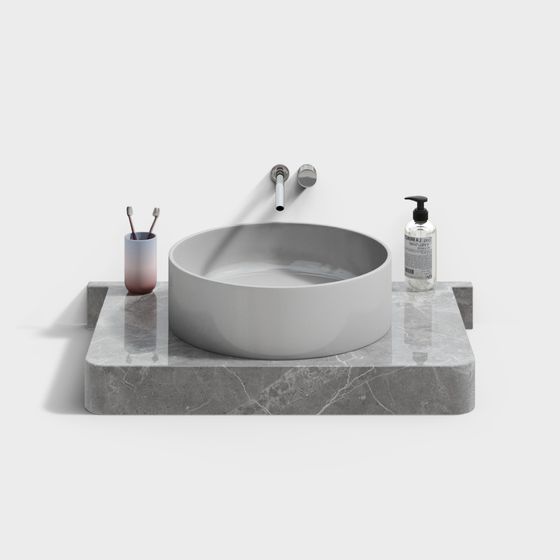 Urban Bathroom Sink 3D model