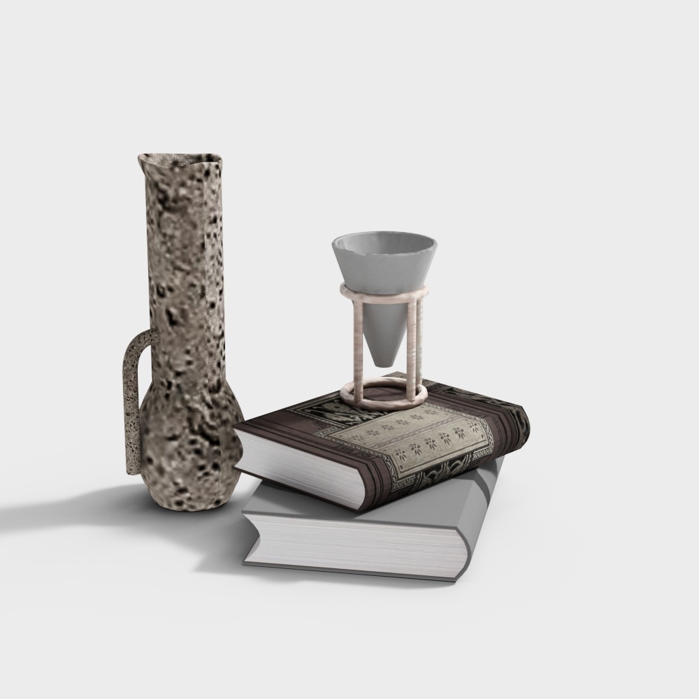 Knowledge Light 3D Model - Vintage Meets Modern