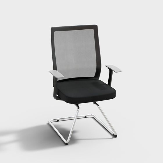 Urban Office Chair 3D model for Creative Spaces