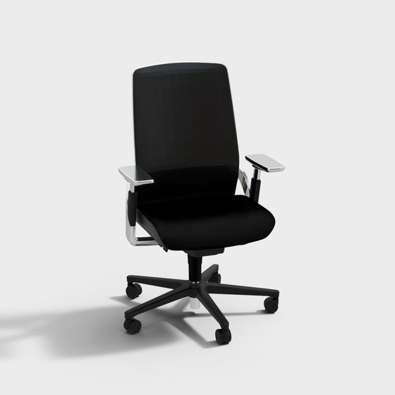 Modern Minimalist Office Chair 3D model