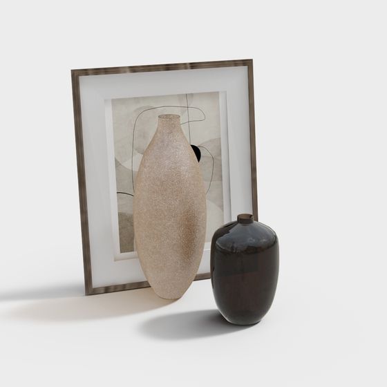 Artful Vases 3D model