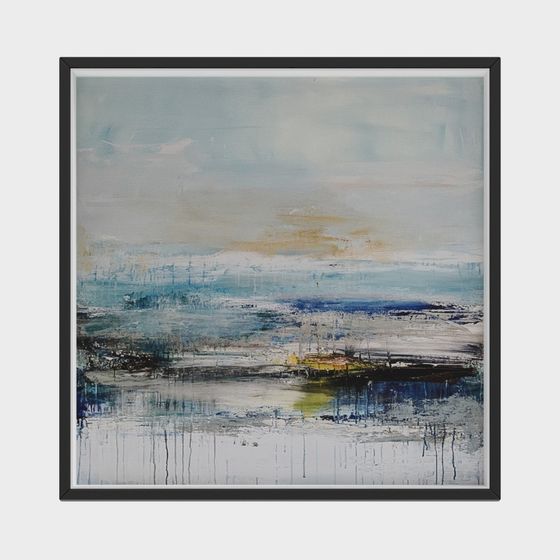 Tranquil Lake Dawn 3D Model