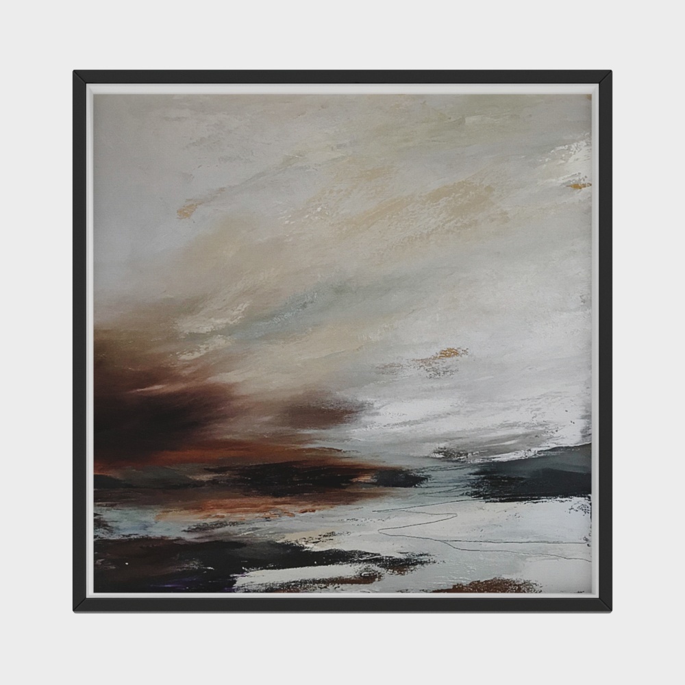 Peinture à l'huile suspendue moderne - Peinture à l'huile moderne