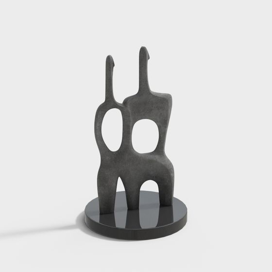 Abstract Sculpture 3D model for Creatives