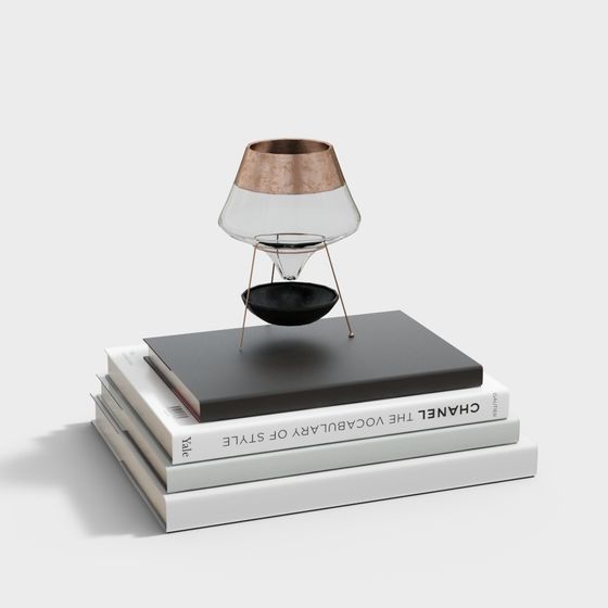 Floating Lamp 3D model - Modern Aesthetic Design
