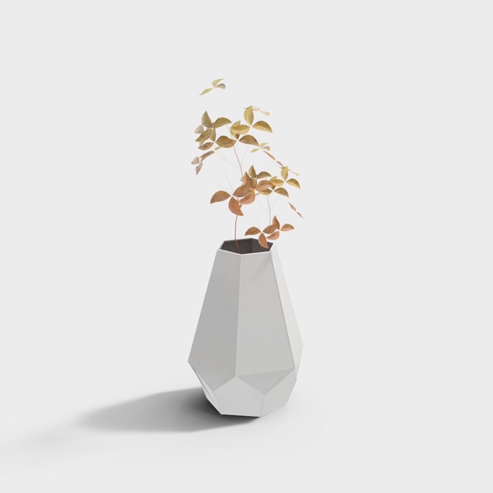 現代金屬裝飾 - 花瓶裝飾