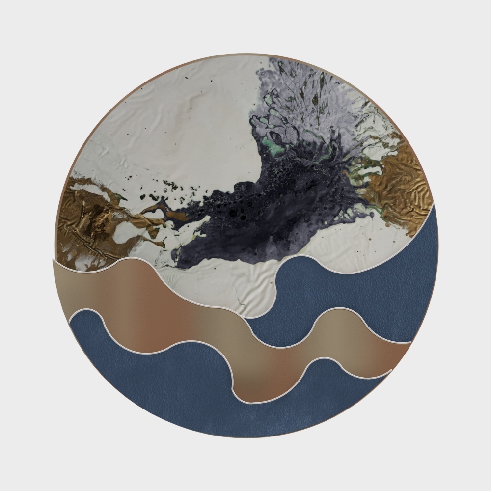 New Chinese round wall pendant 3