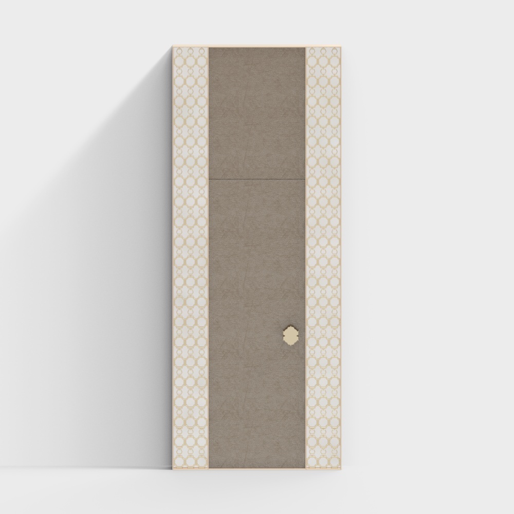 Modern public toilet break door