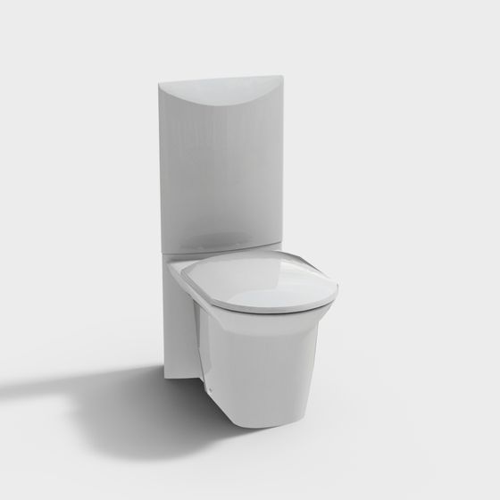 Urban Toilet 3D model