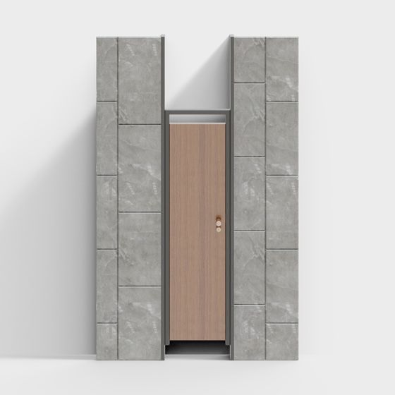 Contemporary Porch Design 3D model