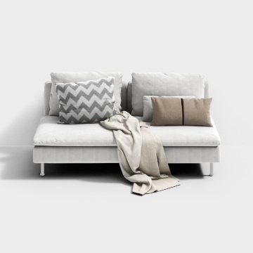 Divano doppio moderno minimalista