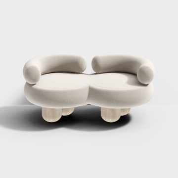 Pietro Franceschini Modern Double Sofa