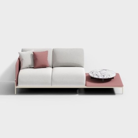 Minimalist Sofa Collection 3D model