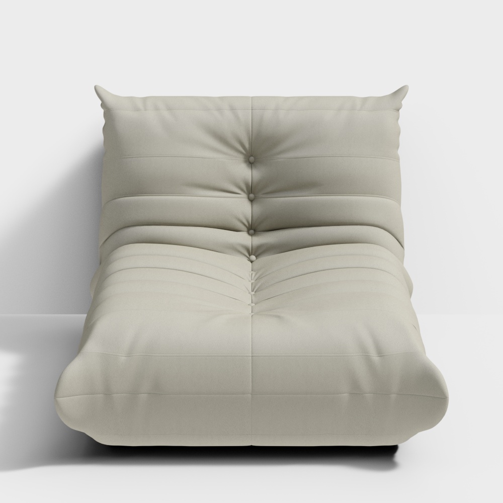 Cozy Lounge Sofa 3D model
