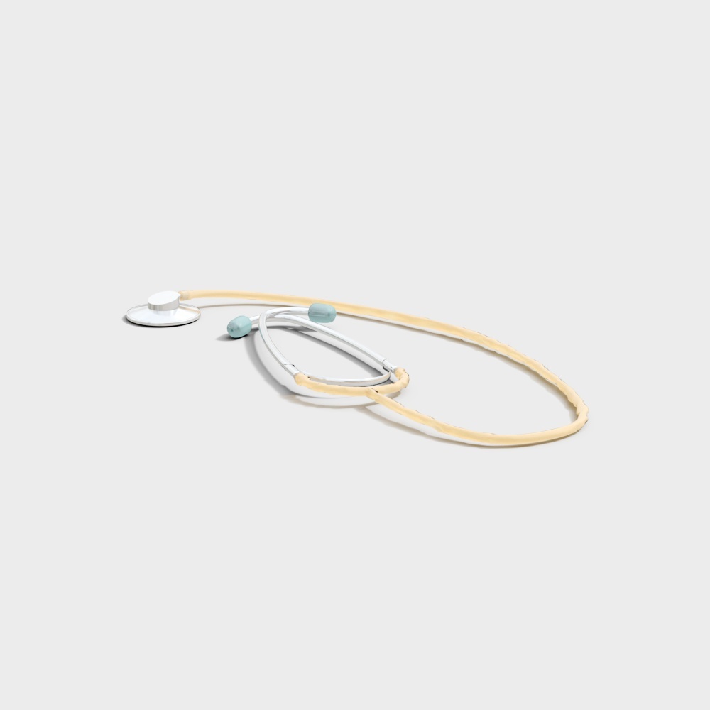 Stethoscope 2.0 3D model