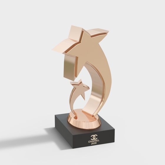 Chanel 2020 Trophy 3D model