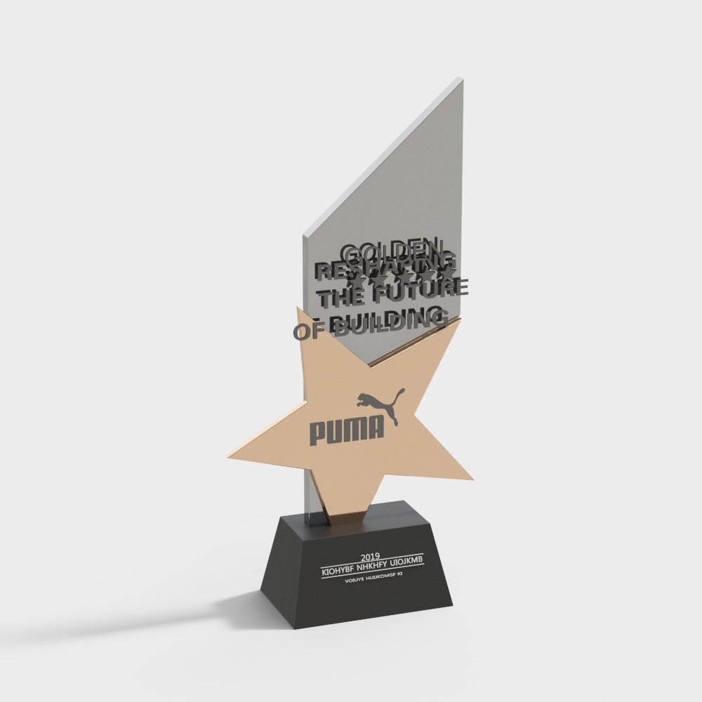 Puma Trophy 3D model Showcase