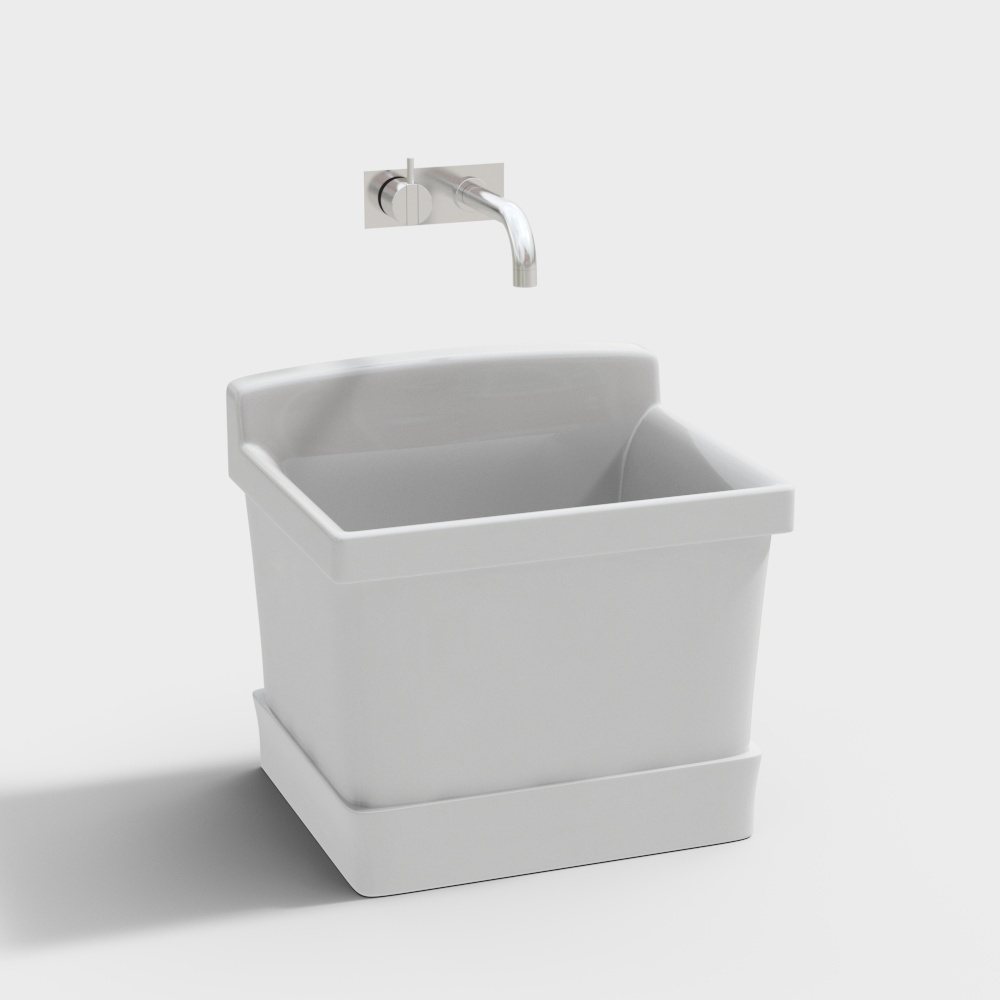 modern mop basin