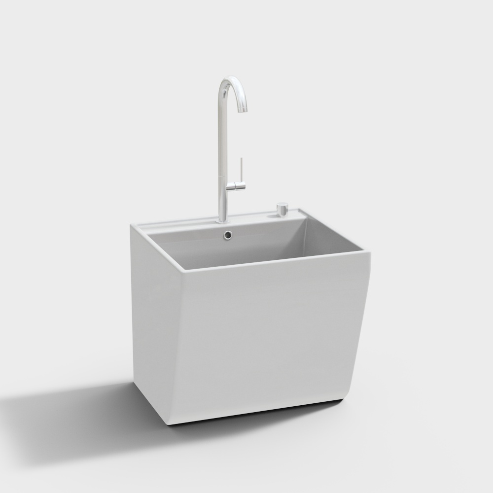 modern mop basin