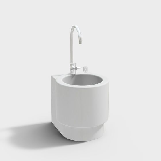 Urban Sink 3D model for Modern Interiors