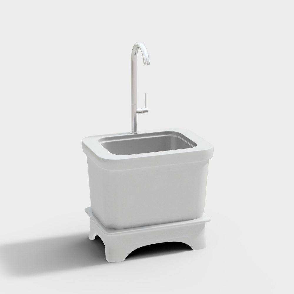modern mop basin