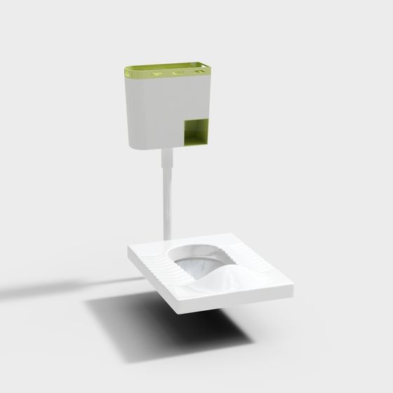 Modern Smart Toilet 3D Model for Contemporary Spaces