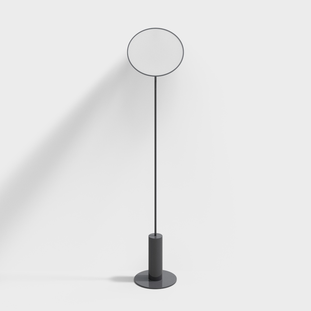 Modern metal floor lamps - photo-light lamps