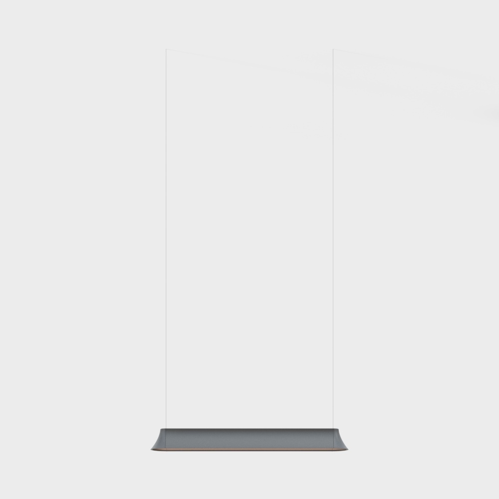 Modern bar office chandelier - grey