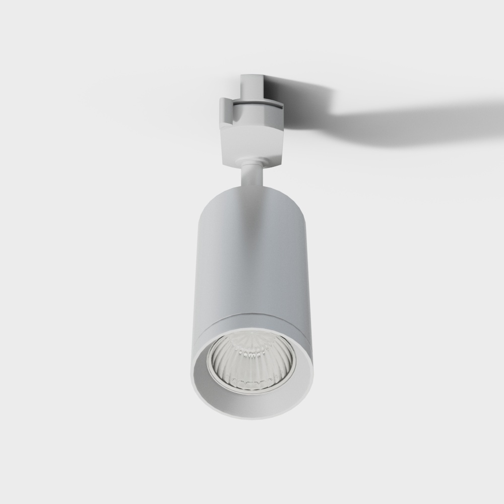 Modern Headlight Spotlights 3D Model