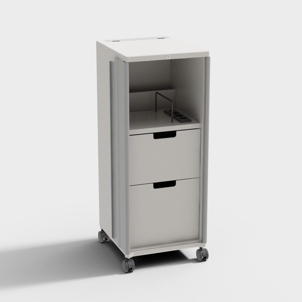 Gabinete de archivo gabinete de archivo con dos cajones gabinete bajo con ruedas
