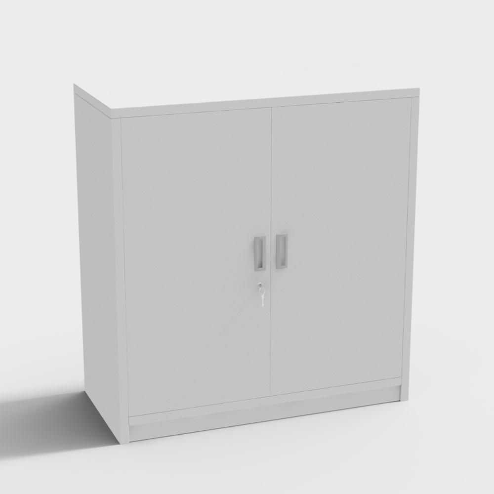 Minimalist Storage Cabinet 3D model