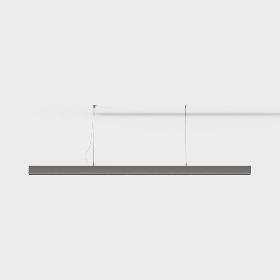Linear Suspension 3D model for Contemporary Spaces