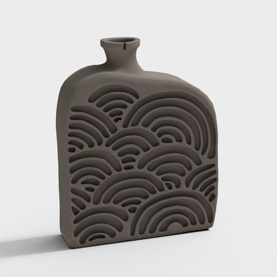 Ornement de livre de sculpture moderne - Ornements de bouteille imprimés en nuage