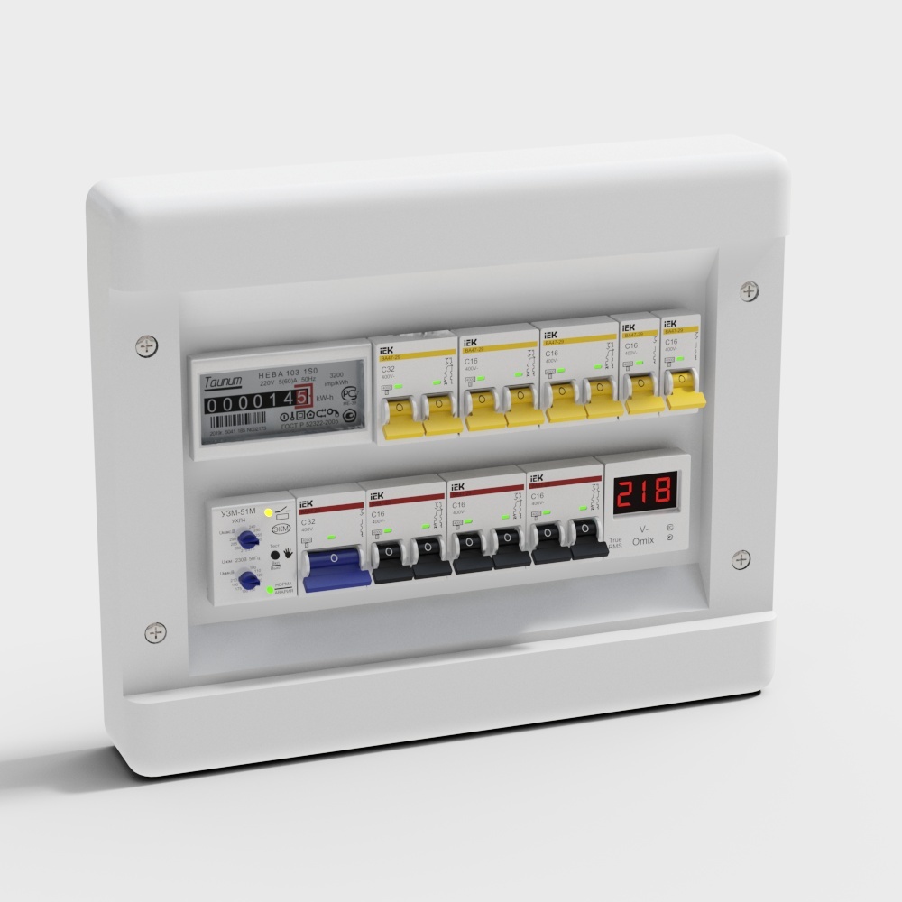 Modern socket - strong electric box 3