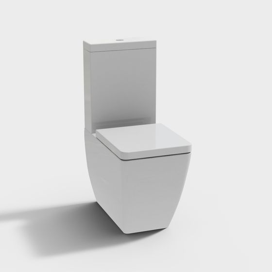 Urban Toilet 3D model