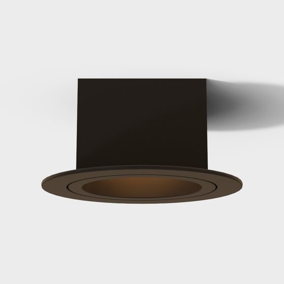 Stylish Embedded Light Fixture 3D model