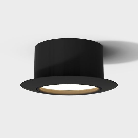 Modern Low-Poly Pendant Light 3D model