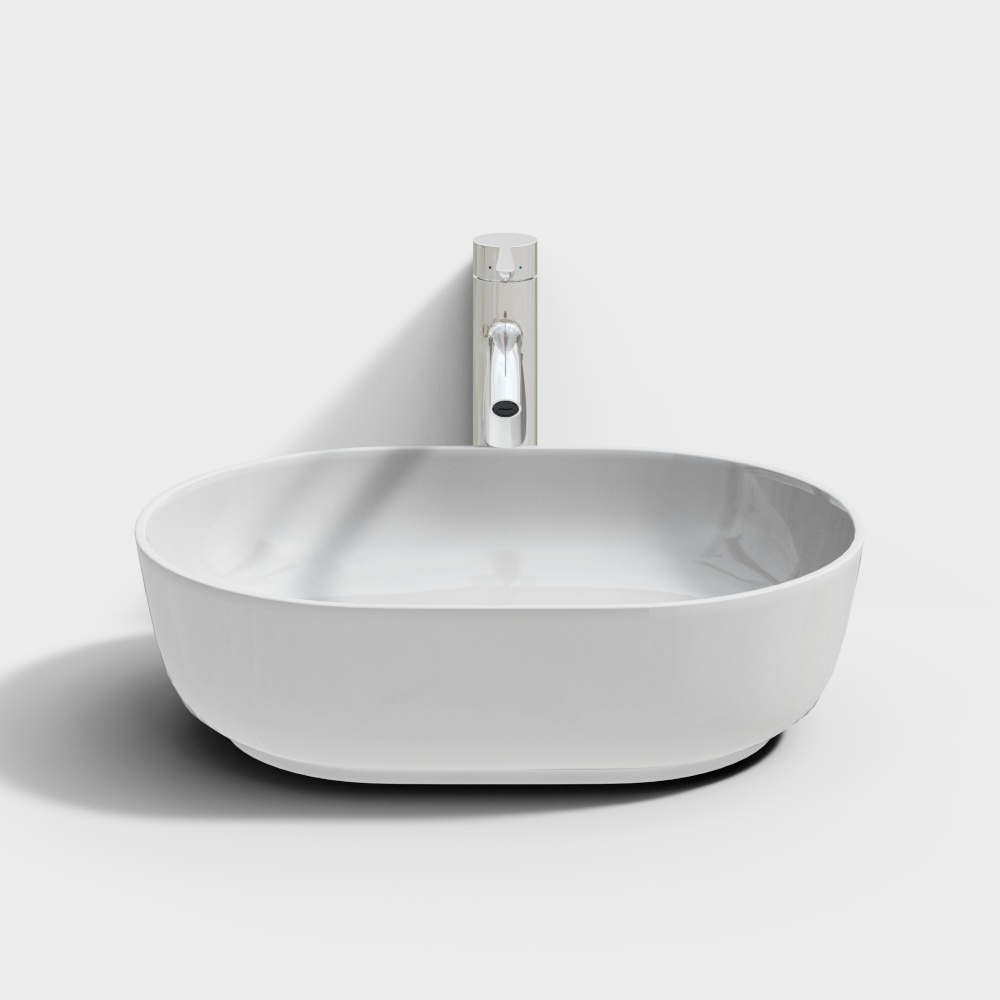 Modern washbasin - Oval