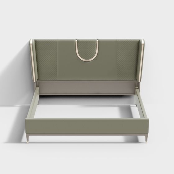 Urban Elegance Bed 3D model