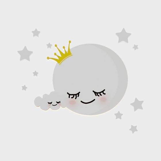 Dreamy Moon 3D model