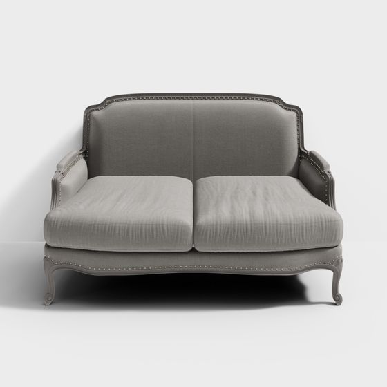 Elegant Modern Sofa 3D model for Contemporary Spaces