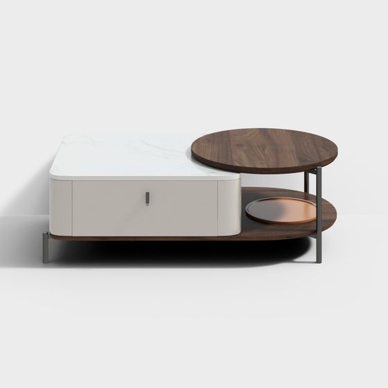 Urban Living Side Table 3D model