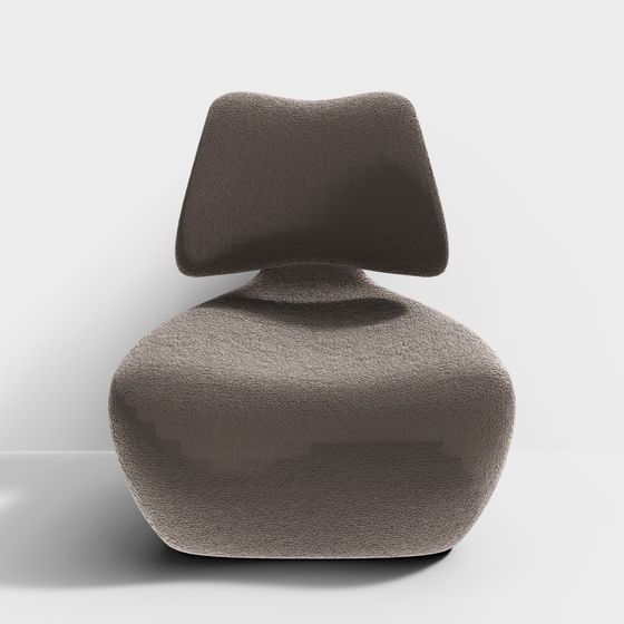 Streamlined Sofa 3D model